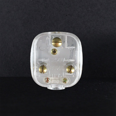 (曼科附件) 15A三圆脚插头