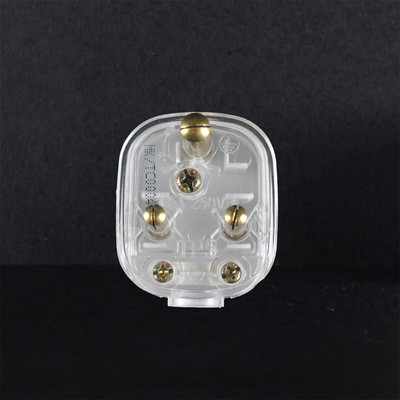 (曼科附件) 5A三圆脚插头